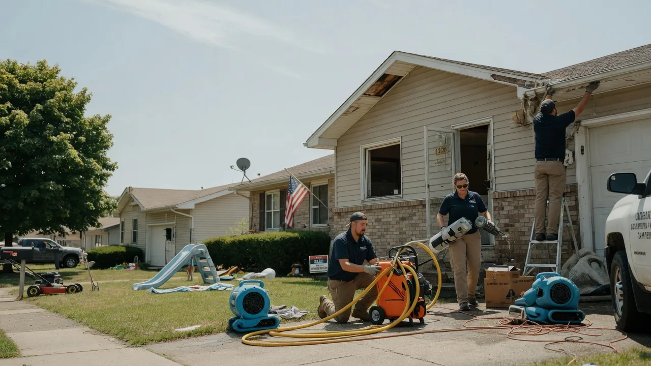 Water Damage Restoration in Stockholm, WI near me